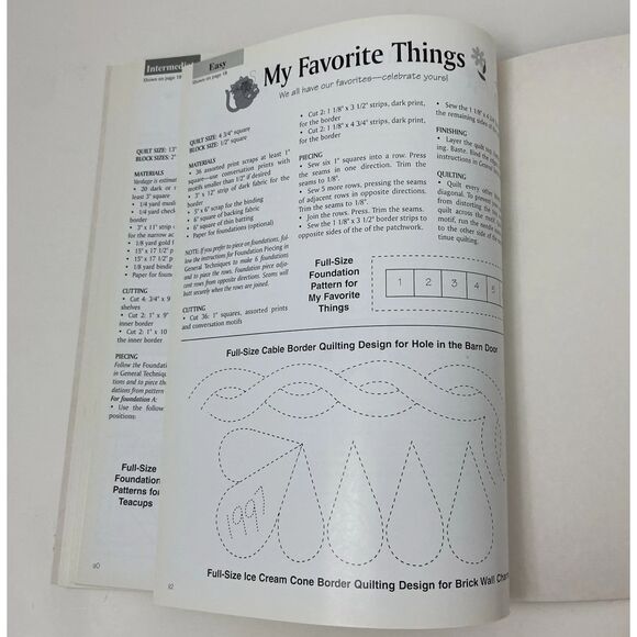 Little Bits of Whimsy : A Pattern Book by Kathleen R. Brooks (VTG-1997, Trade... - Picture 8 of 15